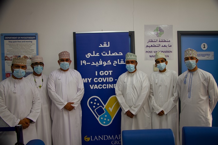 Landmark group rolls out COVID-19  vaccination for staff in Oman