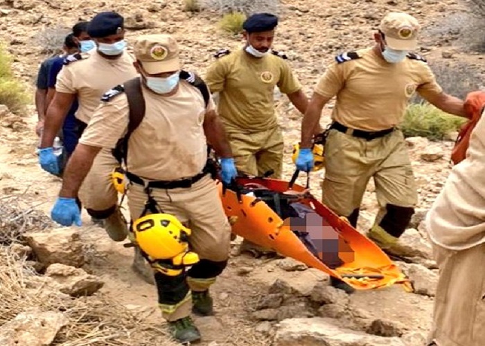 Injured woman rescued in Muscat