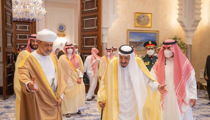 Saudi King receives His Majesty