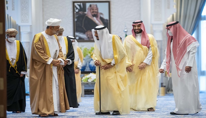 HM The Sultan, King Salman exchange orders