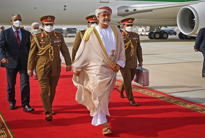 HM The Sultan returns home