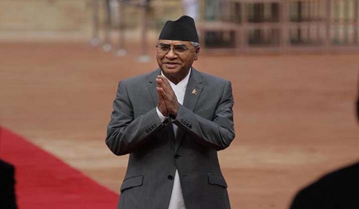 Sher Bahadur Deuba sworn-in as new Nepal's PM