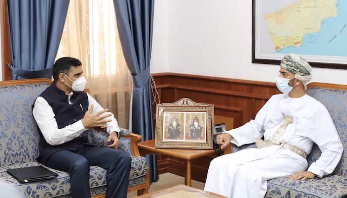 Oman's Undersecretary of Heritage Affairs meets Indian Ambassador