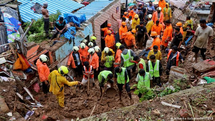 25 dead in Mumbai landslide caused by heavy rain