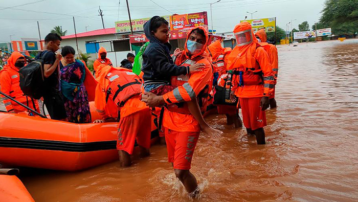 India monsoon death toll trebles