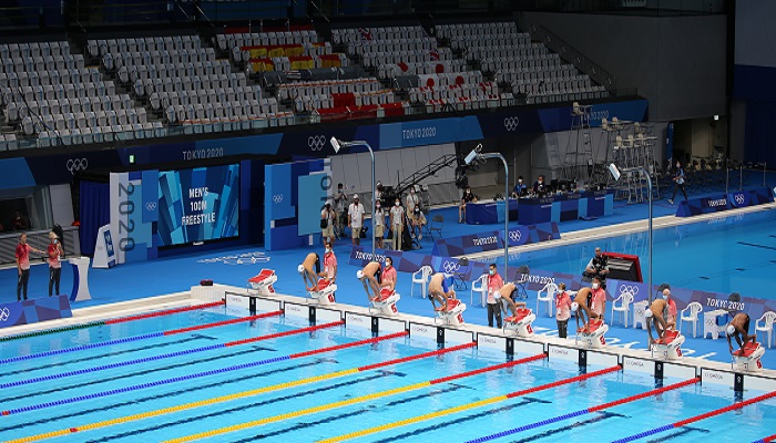 Tokyo Olympics: Oman's swimmer Issa al Adawi comes sixth in men’s 100m freestyle heats