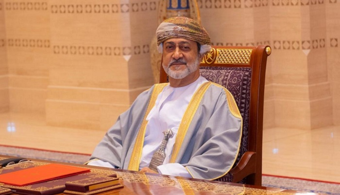 His Majesty the Sultan greets President of Swiss Confederation