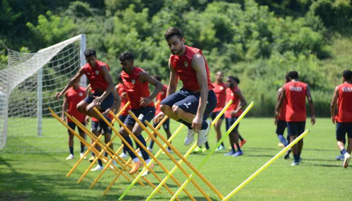 Oman national football team starts training in Serbia