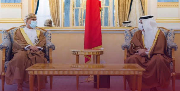 Bahrain's Crown Prince receives Oman Ambassador