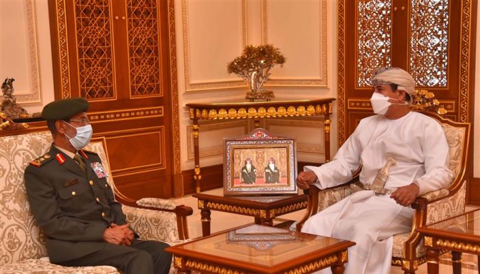 النعماني  يستقبل رئيس أركان القوات المسلحة الإماراتي والسفير الفرنسي