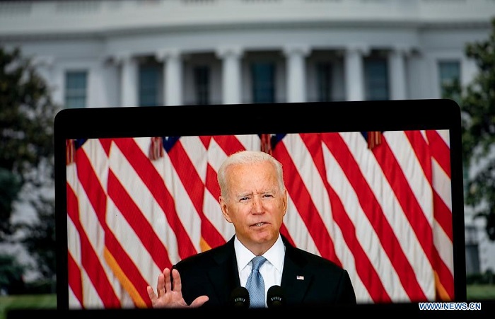 Taliban warned of swift, forceful response if US personnel attacked, says Biden