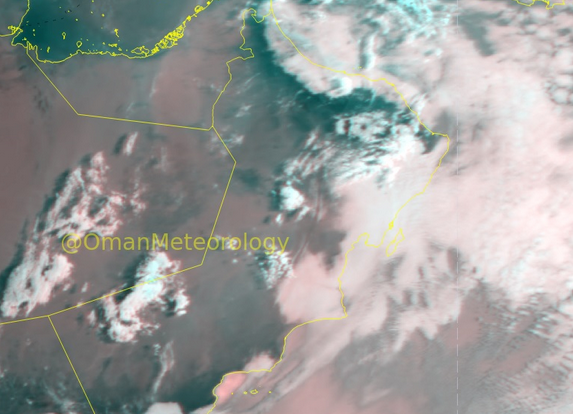 Thunderstorms and dust storms predicted in parts of Oman