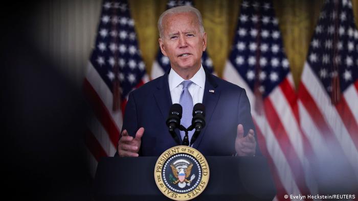 Troops withdrawal from Afghanistan couldn't be handled in a way without chaos: Biden