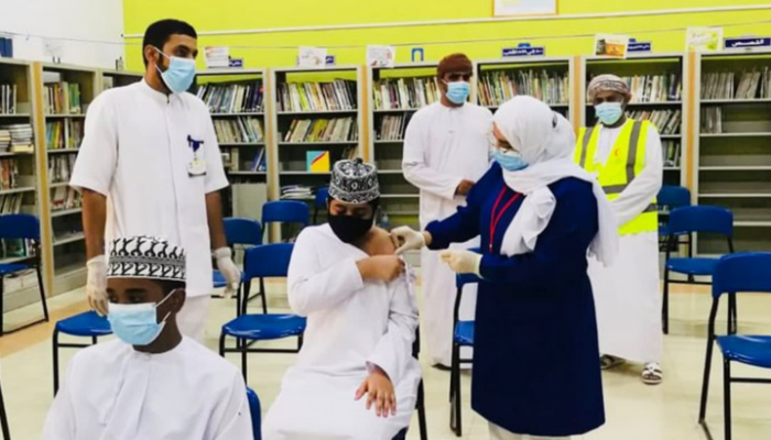 Vaccination drive for school students ends in this governorate