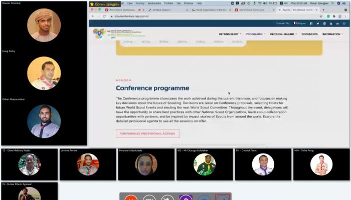 السلطنة تشارك في المؤتمر الكشفي العالمي