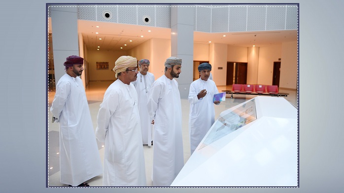 HH Sayyid Theyazin visits Sultan Qaboos Complex, Al Saada Sports Stadium