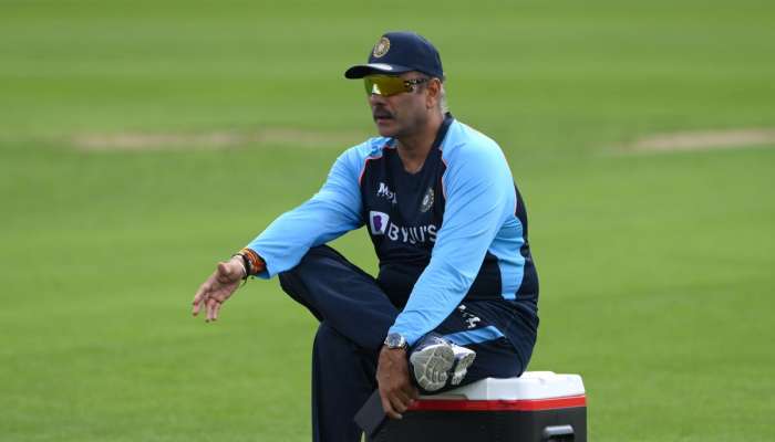 Ravi Shastri's lateral flow test returns positive, four members of Team India support staff isolated