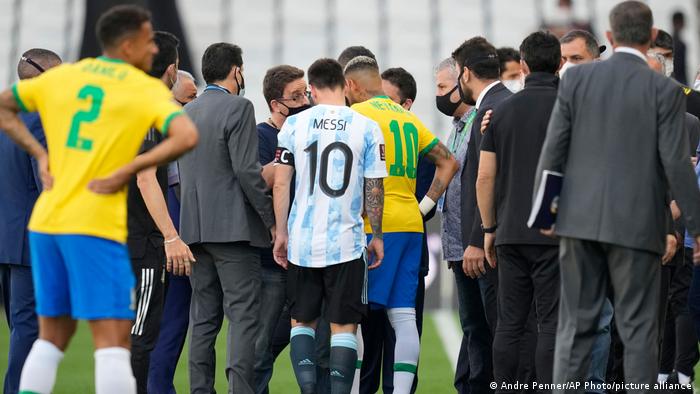 Brazil-Argentina match halted over quarantine breach