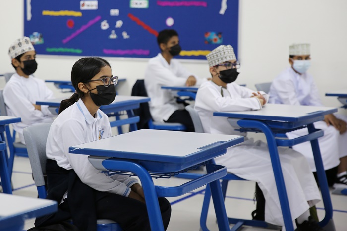 Campuses turn lively as schools  reopen in Oman