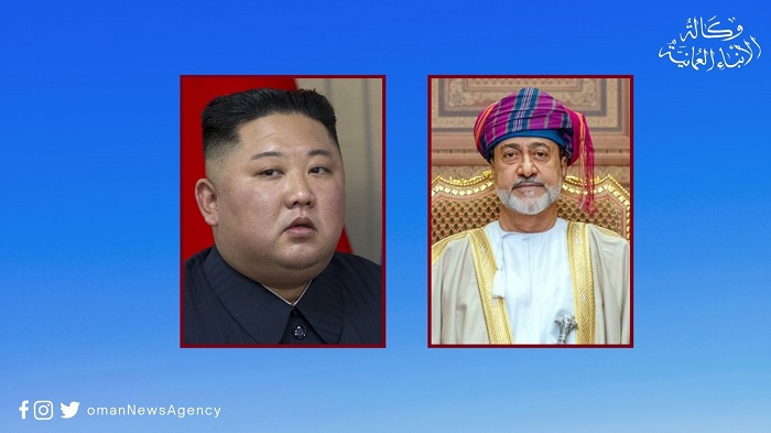 His Majesty the Sultan greets President of North Korea