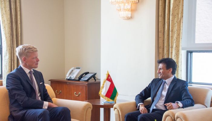 مبعوث الأمم المتحدة لليمن يلتقي بمندوب السلطنة الدائم في الأمم المتحدة