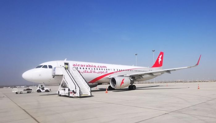 مطار صحار يستأنف أولى رحلاته الدولية عبر العربية للطيران