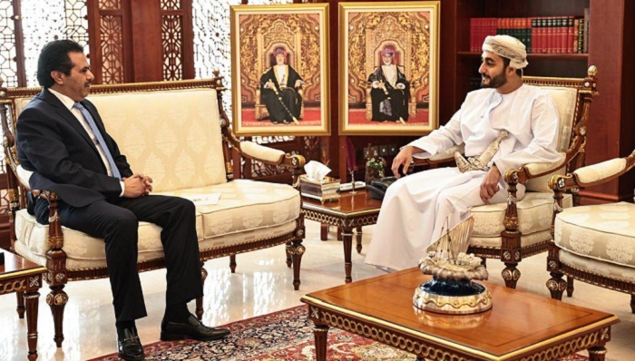 His Highness Sayyid Theyazin receives Jordanian ambassador