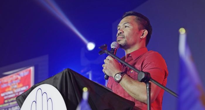 Manny Pacquiao to run for Philippines' president in 2022