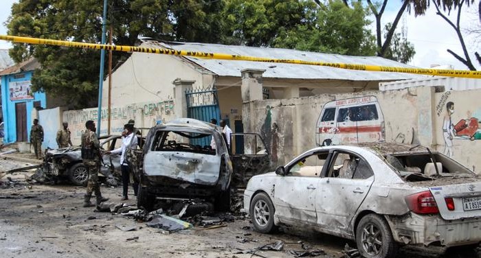 Deadly explosion kills several outside Somalia presidential palace