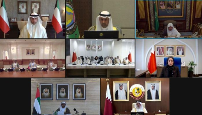 أصحاب المعالي والسعادة رؤساء برلمانات دول الخليج يعقدون اجتماعهم الـ15