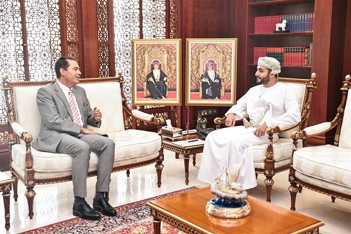 Sayyid Theyazin receives ambassador of Morocco