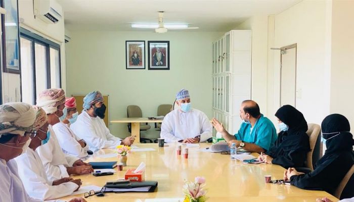 اجتماع اللجنة الرئيسية لإدارة الطوارئ والكوارث الصحية بمحافظة الظاهرة