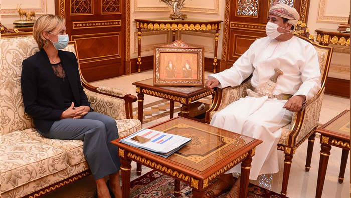 Al Nu’amani meets French ambassador