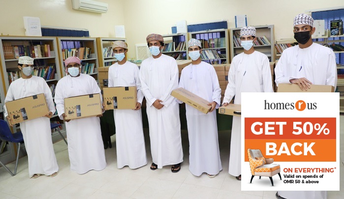 More than 2,300 laptops given to school students in Oman