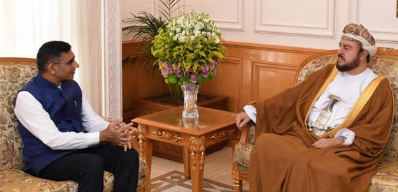 Sayyid Asaad bids farewell to Indian, Nepalese ambassadors