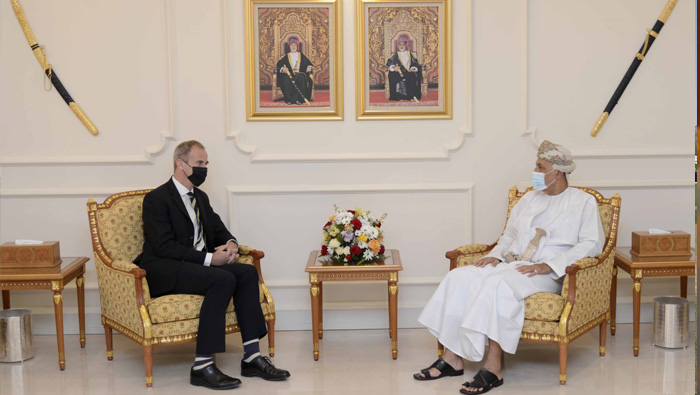 Sayyid Shihab receives UK Ambassador