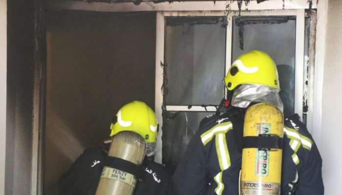 Fire put out at a house in Sohar