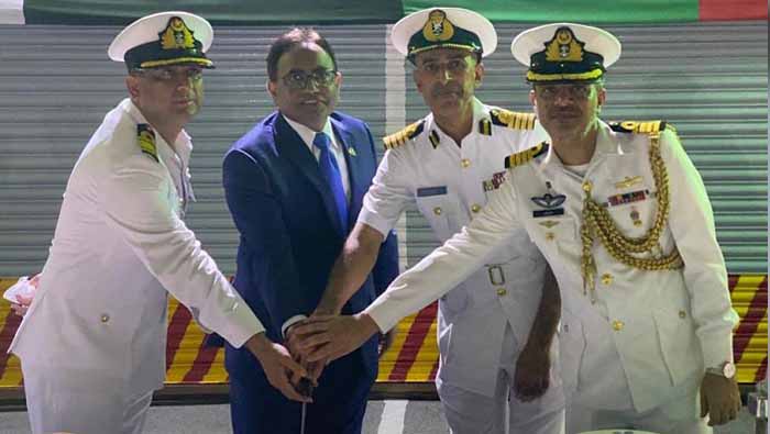Pakistan Navy ship pays visit to Port Sultan Qaboos