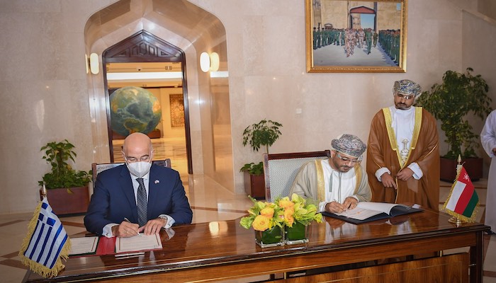 Oman, Greece sign pact for mutual exemption of certain visas