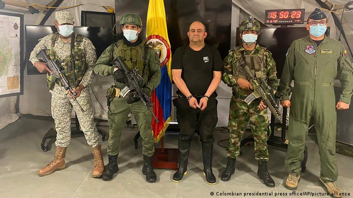 Colombia captures its most wanted drug lord 'Otoniel'