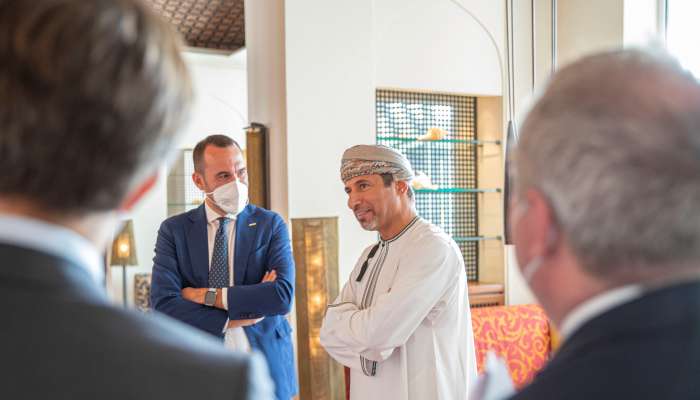 Senior Omani official meets Italian diplomat
