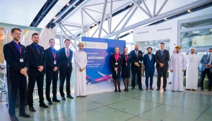 Muscat International Airport receives first Wizz Air Abu Dhabi flight