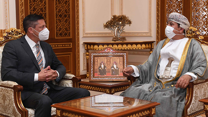 Royal Office Minister receives Swiss Ambassador to Oman