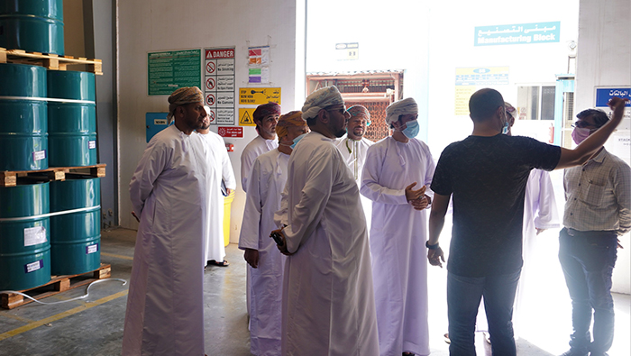 Omani business owners visit Sohar Industrial City