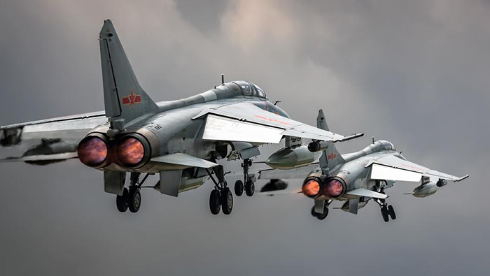 Taiwan says 16 Chinese warplanes enter air defence zone