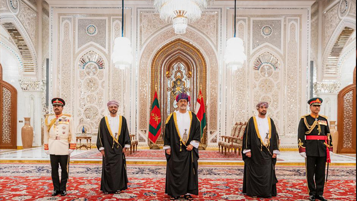 His Majesty receives credentials of Ambassadors