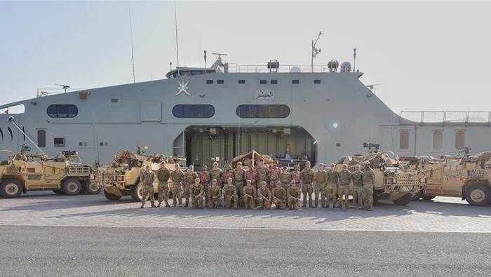 Oman-British military exercise 'Musandam Fort 2021' begins