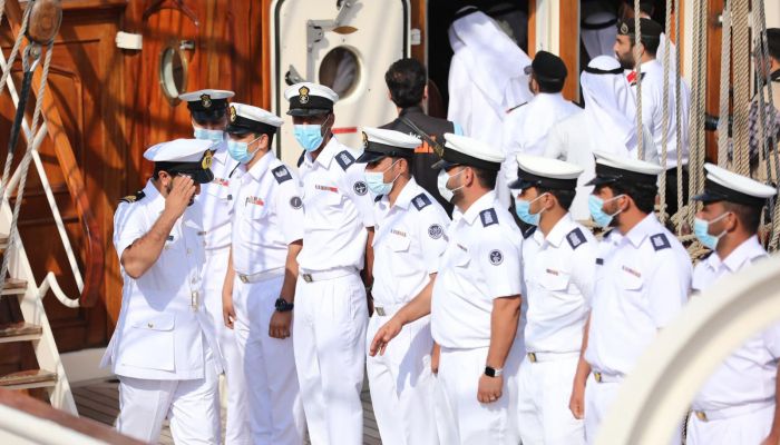 بالصور.. الكويت تحتفي بسفينة شباب عمان الثانية