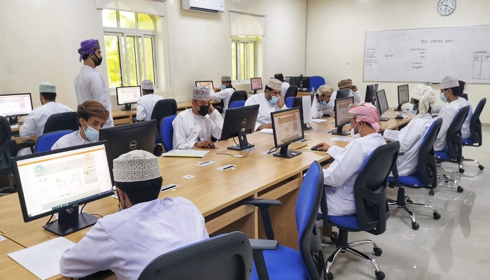 Examinations for job seekers in Oman