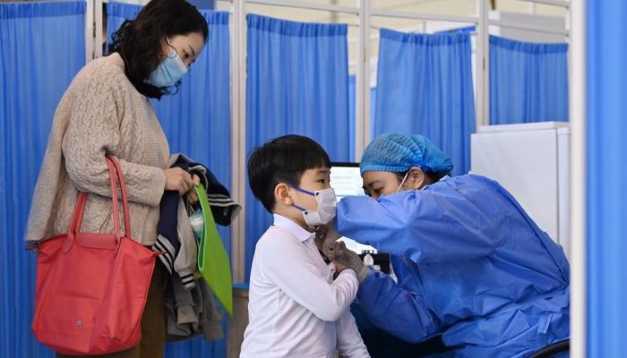 تطعيم حوالي 84 مليون طفل ضد كورونا في الصين